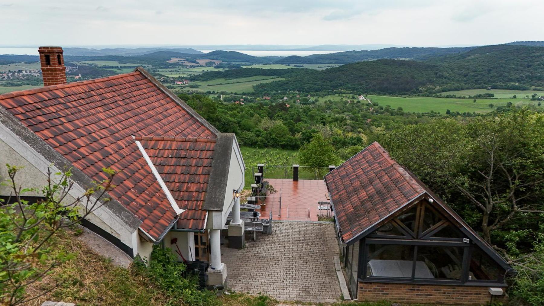 Villa Borospince Vendeghaz Pécsely Exterior foto