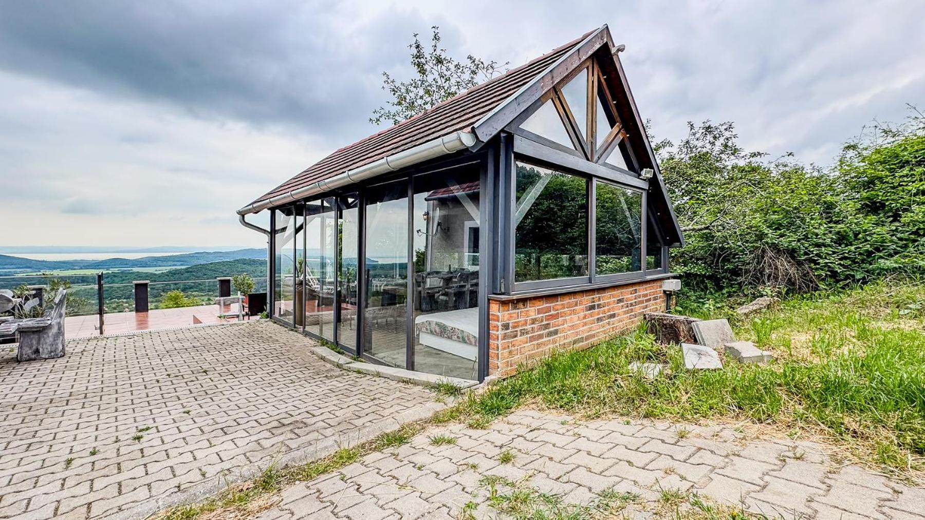 Villa Borospince Vendeghaz Pécsely Exterior foto